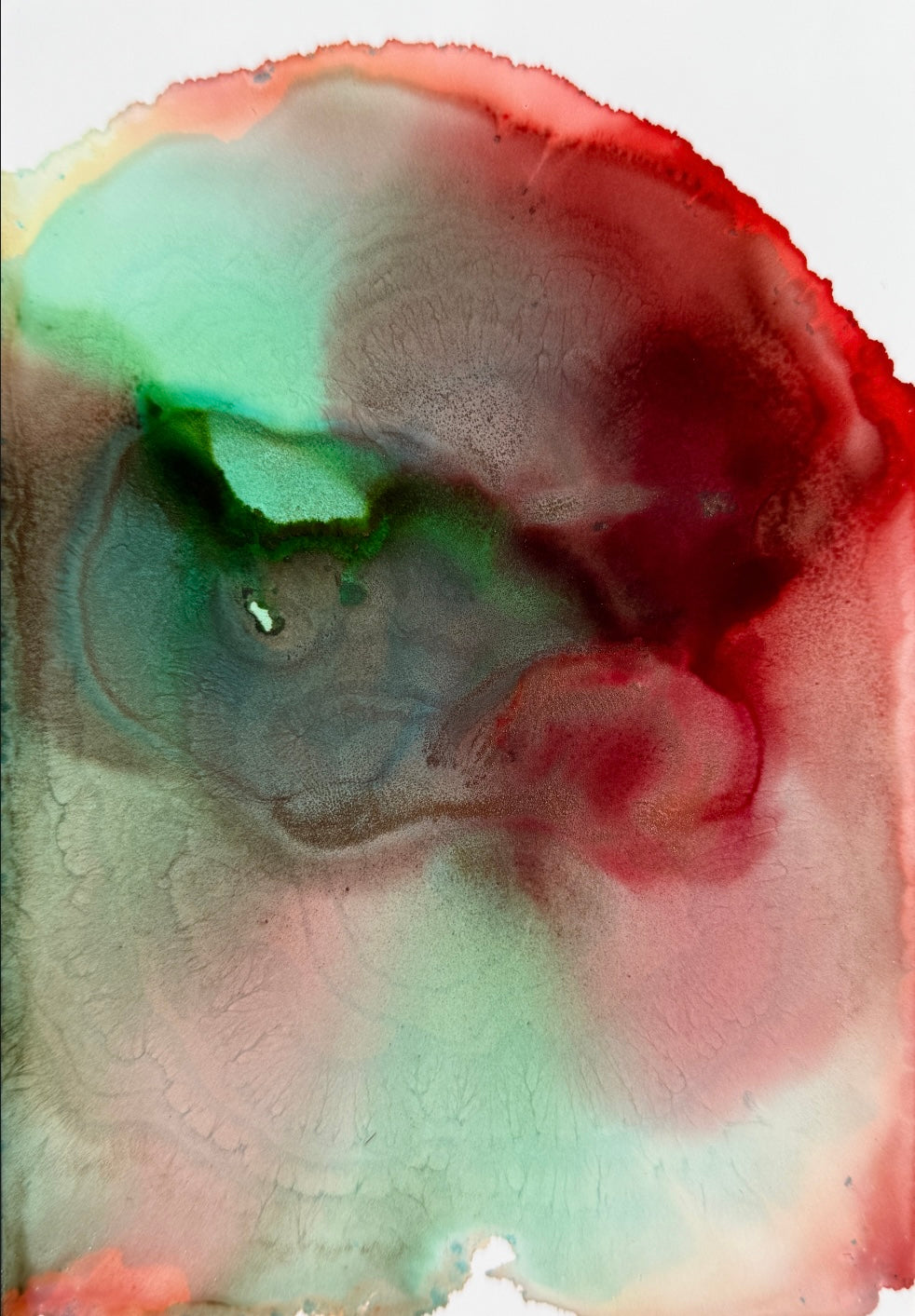 Alcohol ink 7 x 5