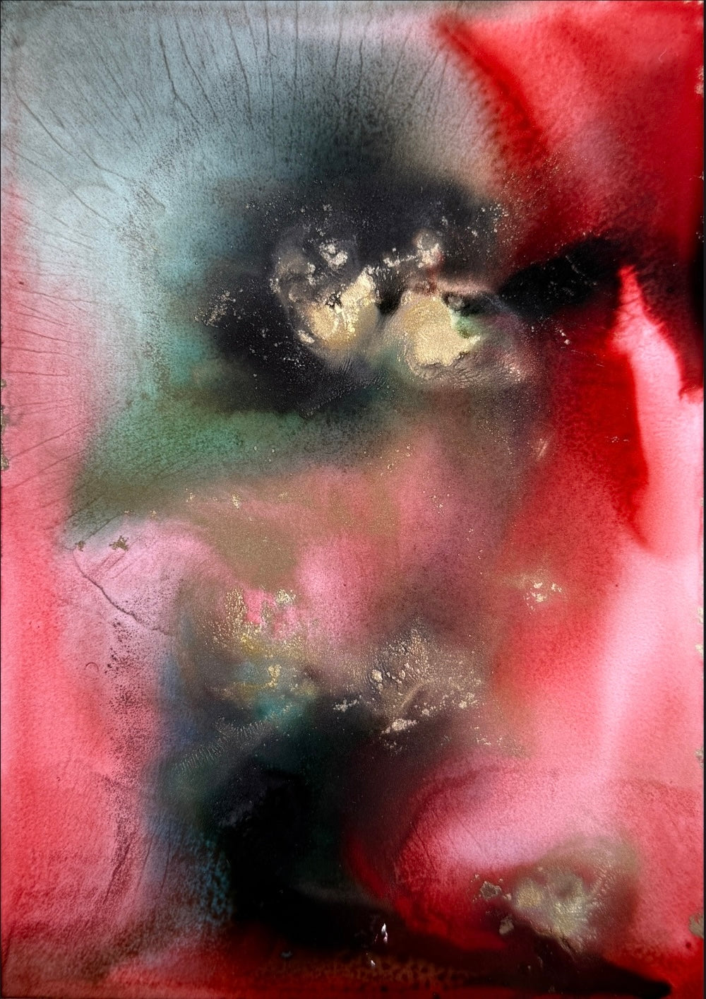 Alcohol ink 7 x 5