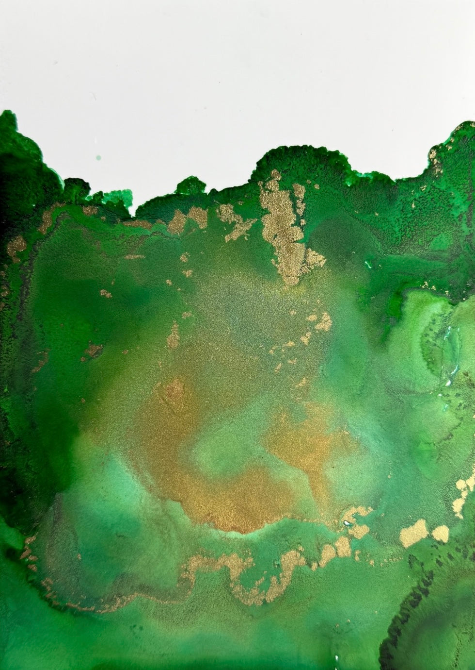 Alcohol ink 7 x 5