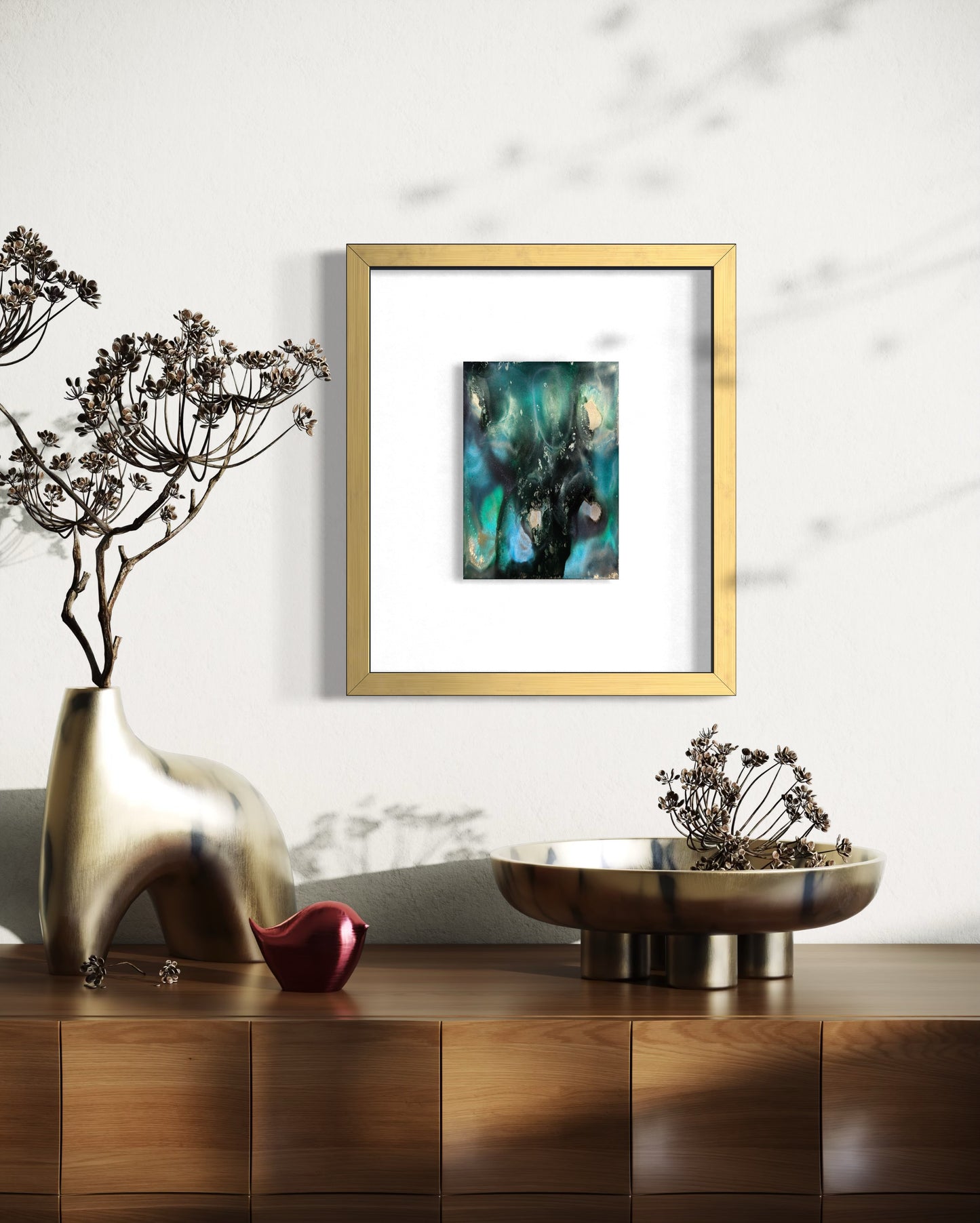 Alcohol ink 7 x 5